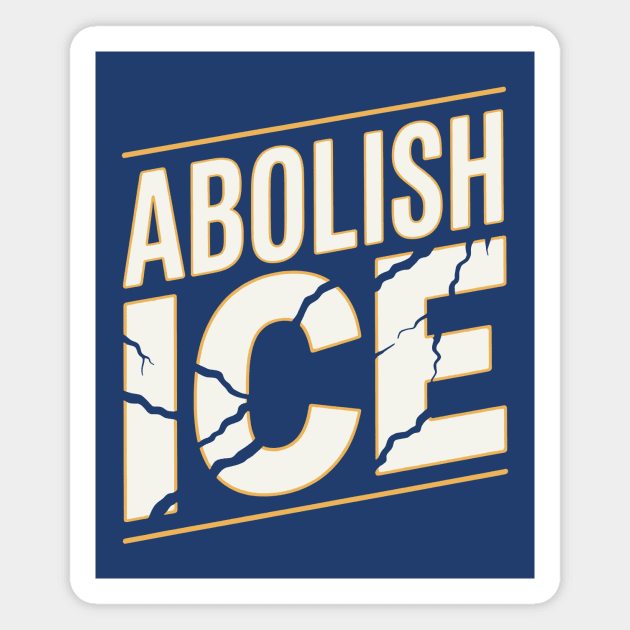 Abolish ICE Magnet by CreativeSage